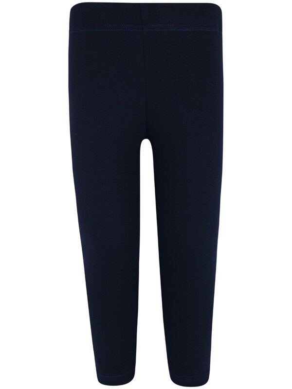 Dětské zateplené legíny, tmavě modré