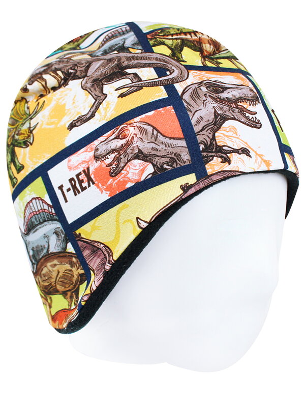 Chlapčenská zimní čipaka Dinosaury - komiks