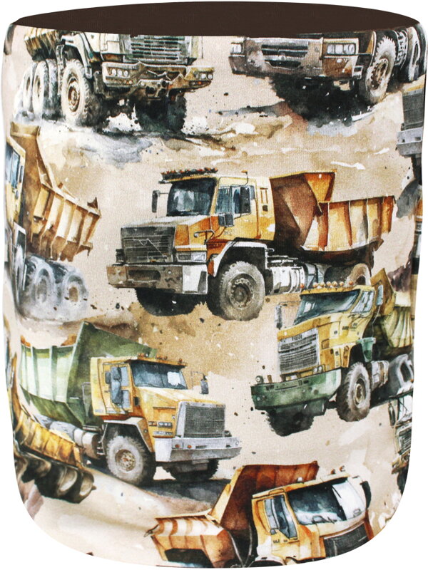 Chlapčenský nákrčník na jar/jeseň Nákladné auta