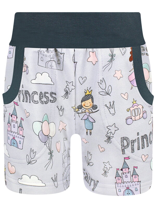 Dievčenské šortky Princezné (s gumou v páse)