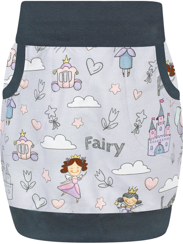 Dievčenská sukňa Princezné (s gumou v páse)