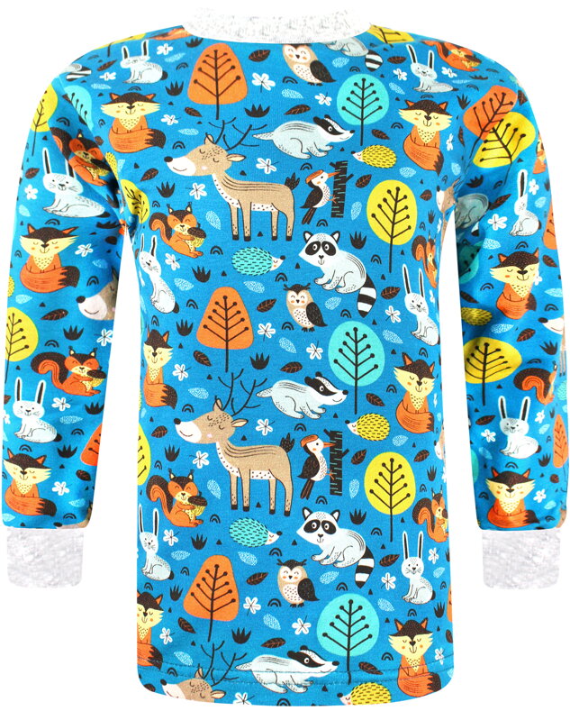 Dětské triko s dlouhým rukávem Zvířátka