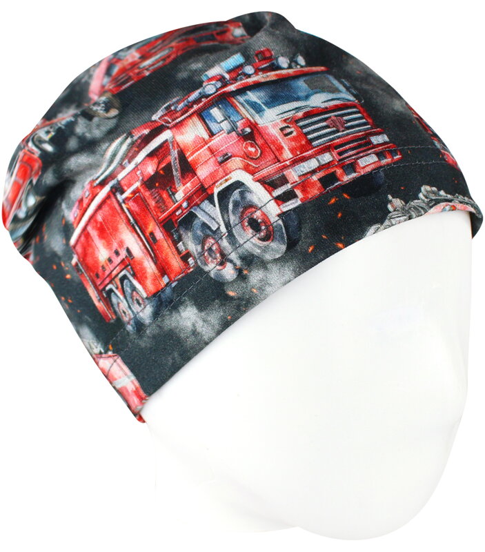 Detská jarná/jesenná čiapka Hasiči