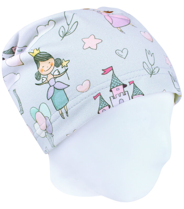 Dievčenská jarná/jesenná čiapka Princezná