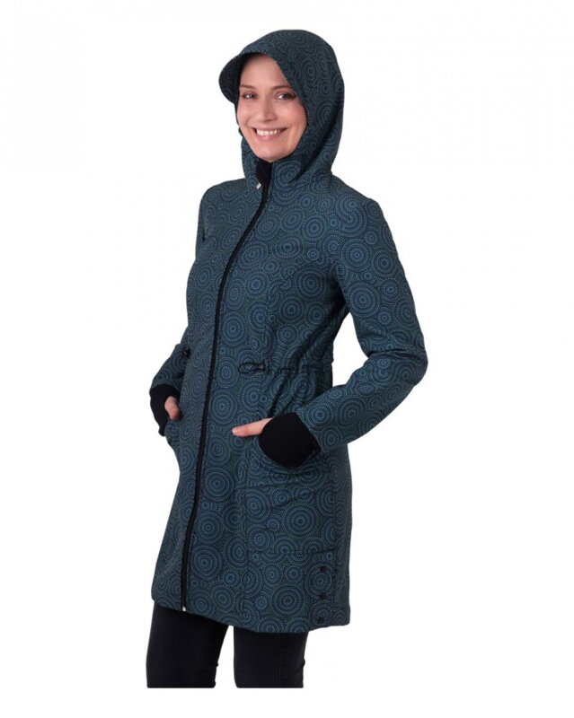 Dámský softshellový kabát Hana, mandaly Dámský softshellový kabát Hana, mandaly