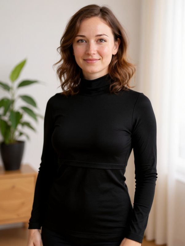 Kojící rolák Kateřina, černý Kojící rolák Kateřina, černý